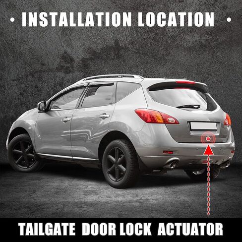 X AUTOHAUX Trunk Latch Tailgate Hatch Lock Actuator for Nissan Leaf Versa Murano Rogue for Infiniti EX35 Replaces 90502-CA00C in Saudi Arabia