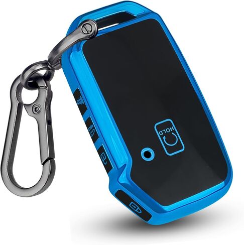 for Kia Key Fob Cover with Keychain, Soft TPU Key Case for Kia 2019-2025 Cerato Ceed Forte NIRO Telluride Seltos Soul,Anti-Scratch Protective Key Cover with Full Coverage(Y-White) in Saudi Arabia