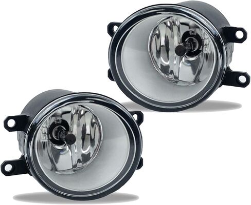 Fog Lights Compatible with 2019 2020 2021 2022 Toyota RAV4 1 Pair H11 12V 55W Fog Lamps with switch,harness Kit (Clear lens) in Kuwait