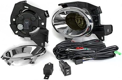 Bumper Driving Fog Lights Lamps Smoke W/Bulb+Wiring Harness For Pathfinder in Saudi Arabia