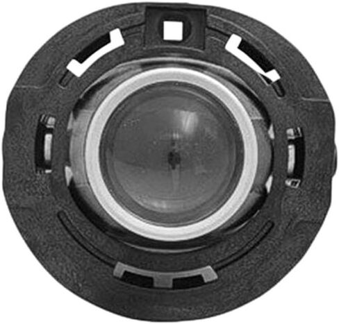 KarParts360 For Jeep Grand Cherokee WK 2022 Fog Light Assembly Driver OR Passenger Side | Single Piece | CAPA | Clear Lens | Black Housing | Round | Replacement For CH2594105, CH2594105C | 5182021AB in Saudi Arabia