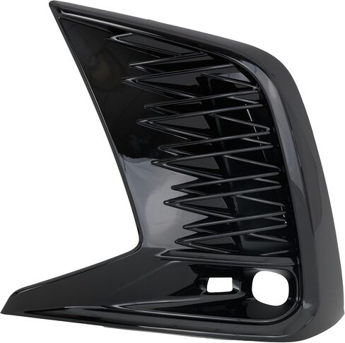 Garage-Pro Fog Light Trim Compatible with Lexus NX350 2022-2025 Driver Side, Black in Saudi Arabia