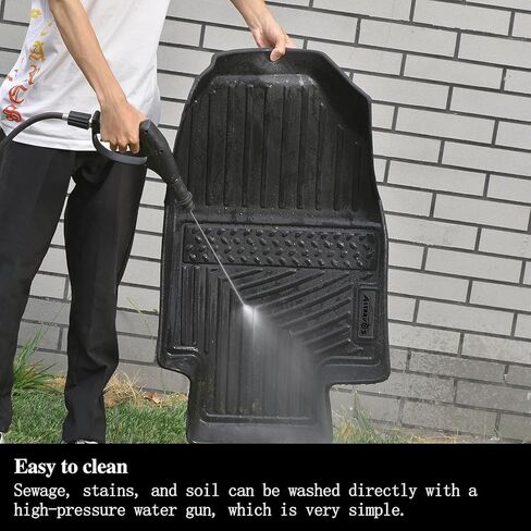 حصيرة سرير الشاحنة 5.8FT لـ 2019-2025 2026 Chevy Silverado 1500/GMC Sierra 1500، (تناسب فقط 5.8FT/69.6 بوصة) TPE جميع حماية بطانة سرير الشاحنة لملحقات Chevy Silverado GMC Sierra in Kuwait