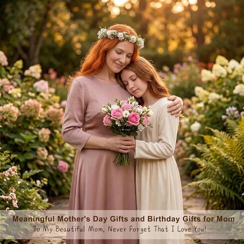 Gifts for Mom, Mom Birthday Gifts from Daughter, 5.5" Handmade Mother Daughter Figurine, Meaningful Moms Gift for Birthday, Mothers Day, Valentines Day, Christmas in Kuwait