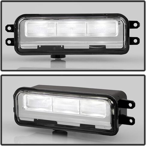 KEEKPO - For 2024-2025 Toyota Tacoma LED Front Bumper Fog Lights Driving Lamps w/Switch Pair Replacement Left+Right in Saudi Arabia