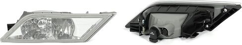 KUAFU Fog Light Compatible with 2011-2013 Honda Odyssey Bumper Driving Fog Lamps W/Bulbs & Wiring Harness & Switch Kit Replacement for HO2593129 HO2592129 Driver & Passenger Side - Clear Lens in Saudi Arabia