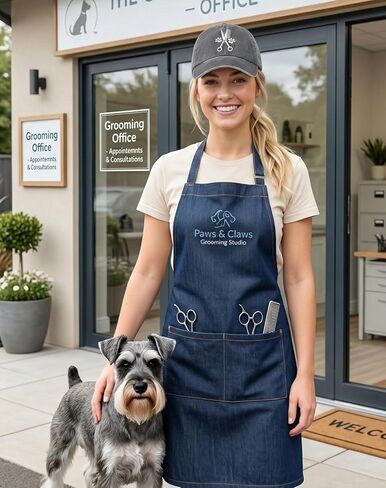 InnoBeta Dog Groomer Gifts Baseball Cap for Women & Men Grey in Saudi Arabia