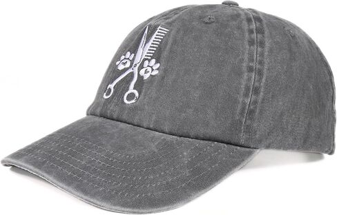 InnoBeta Dog Groomer Gifts Baseball Cap for Women & Men Grey in Saudi Arabia