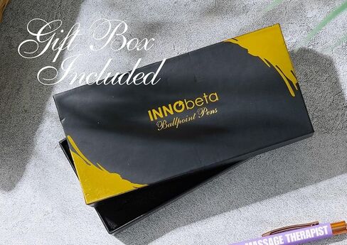 مجموعة أقلام حبر جاف لهدايا العلاج بالتدليك من إنوبيتا مكونة من 4 قطع، هدايا مضحكة لأعياد الميلاد والكريسماس in Kuwait