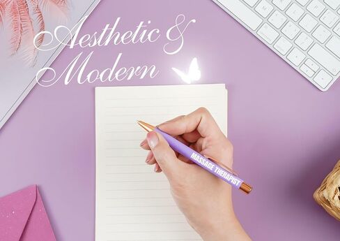 مجموعة أقلام حبر جاف لهدايا العلاج بالتدليك من إنوبيتا مكونة من 4 قطع، هدايا مضحكة لأعياد الميلاد والكريسماس in Kuwait