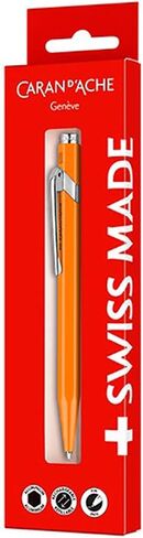 Caran dash 0849-630 Caran d'ACHE Gore Cartridge Oil Based Ballpoint Pen 849 Collection [Fluorescent Orange] in Saudi Arabia