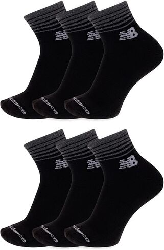 New Balance Unisex Adult Performance Cushioned Ankle Socks - 6 Pairs - Moisture Wicking in Saudi Arabia