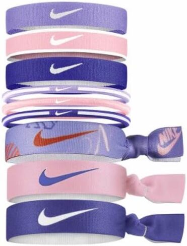 NIKE Mixed Pony Tail Holder Pulse Bandana, Adults Unisex, Purple (Purple), One Size in Saudi Arabia