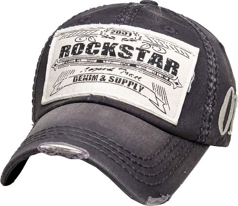 Fashion Vintage Distressed Washed Assorted Baseball Cap Dad Hat Adjustable Unisex in Saudi Arabia