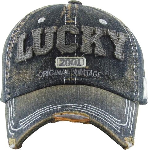Fashion Vintage Distressed Washed Assorted Baseball Cap Dad Hat Adjustable Unisex in Saudi Arabia