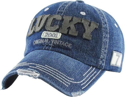 Fashion Vintage Distressed Washed Assorted Baseball Cap Dad Hat Adjustable Unisex in Saudi Arabia
