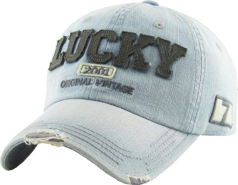 Fashion Vintage Distressed Washed Assorted Baseball Cap Dad Hat Adjustable Unisex in Saudi Arabia