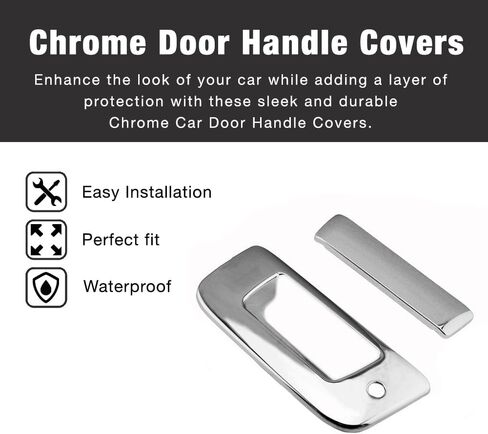 SEGADEN Chrome Plated Tail Gate Handle Cover Compatible with 2007-2013 Chevrolet Silverado GMC Sierra (with Keyhole No Camera Hole) XG7656 in Saudi Arabia