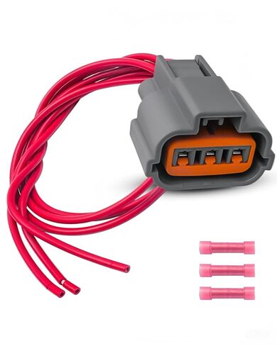 Turn Signal Light Connector Fit for Hyundai Elantra 2019 2020, 3-Pin Wiring Harness Connector Pigtail Plug in Saudi Arabia