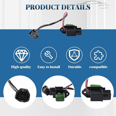 5881844 مقاوم مروحة تبريد المحرك متوافق مع كاديلاك CTS 2009-2014 كاديلاك SRX 2009 كاديلاك STS 2009-2011 قطع غيار السيارات المقاوم لمروحة المبرد in Kuwait