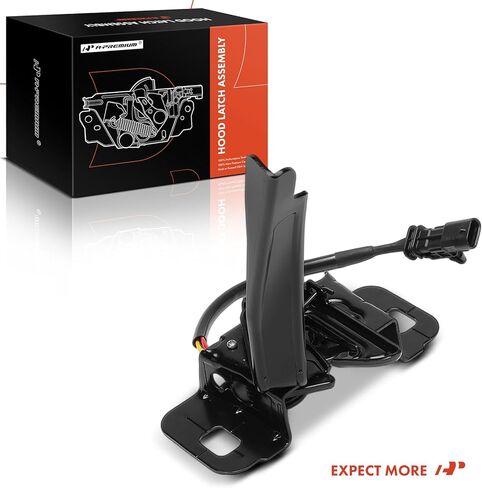 A-Premium Front Hood Latch Lock Assembly Compatible with GMC Vehicles - Acadia 2020 2021 2022 2023 Sport Utility, with Sensor, Front Hood Lock in Saudi Arabia