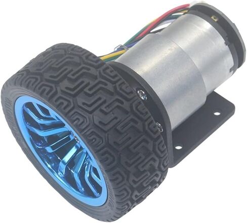 High Torque Gear Motor JGB37-520 Encoder Motor, Smart Car Motor DC12V Small Car Plane Model Engine Kit, Low Speed Geared Motor (Color : 12v, Size : 330RPM) in Kuwait