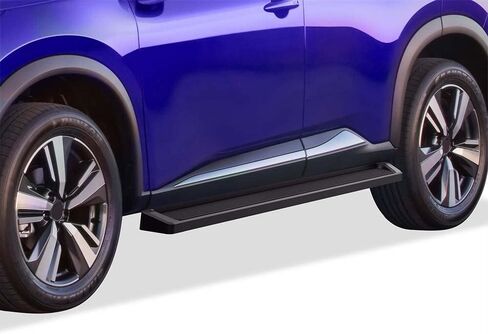 APS (Stainless Steel Black Powder Coated 6 inches) Running Boards Nerf Bars Side Steps Compatible with Nissan Rogue 2021-2026 (Exclude Models with Ground Lighting System) in Kuwait