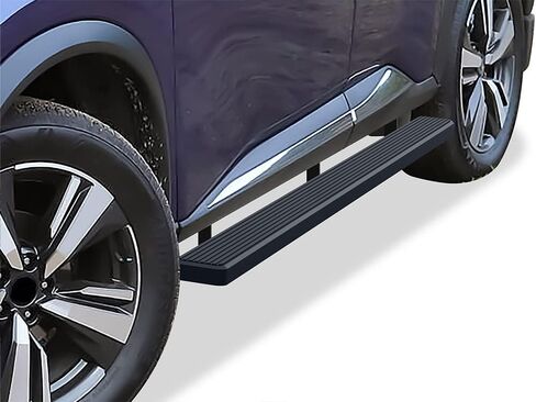 APS (Stainless Steel Black Powder Coated 6 inches) Running Boards Nerf Bars Side Steps Compatible with Nissan Rogue 2021-2026 (Exclude Models with Ground Lighting System) in Kuwait