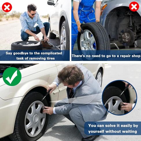 80 Pcs Tire Repair Rubber Nail, Tire Repair Nail Tire Repair Rubber Screws Fast Tool Self-Service Tire Repair Nail Vacuum Suitable for Car Motorcycle Jeep Tire Puncture Repair in Kuwait