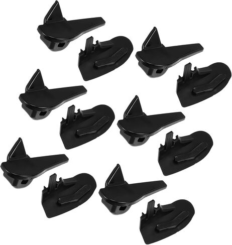 ACROPIX 6 مجموعة مبدل الإطارات إدراج الإطارات Demount Head الإطارات آلة الحرس عجلة الجانب حامي لتركيب Demount Duck Head الإطارات إصلاح أسود 2.17 بوصة × 1.02 بوصة × 1.02 بوصة قطع غيار السيارات in Kuwait