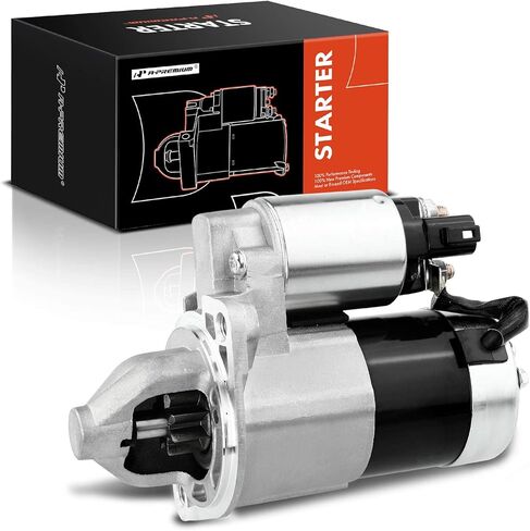 A-Premium Starter Motor Compatible with Hyundai Elantra 07-12, Tiburon 07-08 & Kia Spectra 07-09, Sportage 07-10, Soul, L4 2.0L, Manual Trans, 12V 1.2KW 8-Tooth CW, Replace# 36100-23170 in Saudi Arabia