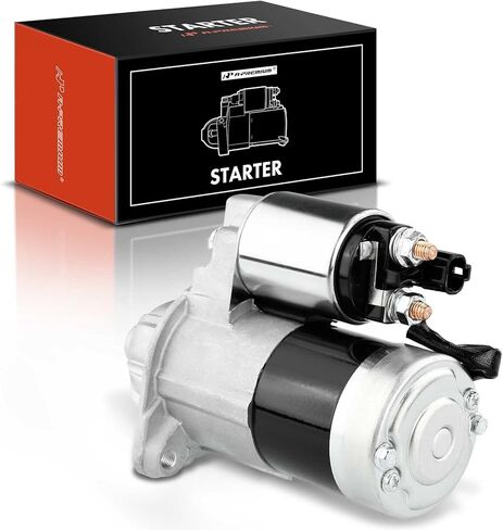 A-Premium Starter Motor Compatible with Hyundai Elantra 07-12, Tiburon 07-08 & Kia Spectra 07-09, Sportage 07-10, Soul, L4 2.0L, Manual Trans, 12V 1.2KW 8-Tooth CW, Replace# 36100-23170 in Saudi Arabia