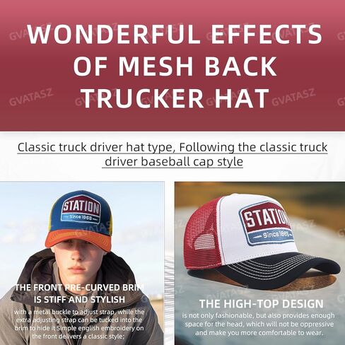 الأزياء منظم شبكة عودة سائق شاحنة قبعة تنفس قبعات البيسبول قابل للتعديل القبعات Snapback للرجال الهيب هوب حكم قبعة in Kuwait