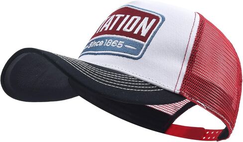 الأزياء منظم شبكة عودة سائق شاحنة قبعة تنفس قبعات البيسبول قابل للتعديل القبعات Snapback للرجال الهيب هوب حكم قبعة in Kuwait