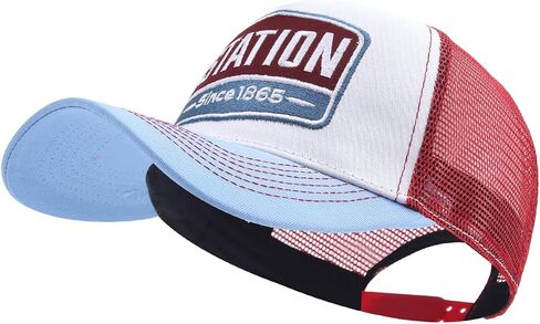 الأزياء منظم شبكة عودة سائق شاحنة قبعة تنفس قبعات البيسبول قابل للتعديل القبعات Snapback للرجال الهيب هوب حكم قبعة in Kuwait