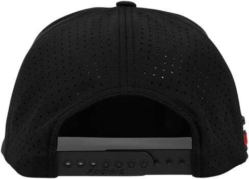 قبعة BlueChew Performance Weekender Snapback، زخرفة سوداء وسوداء in Saudi Arabia