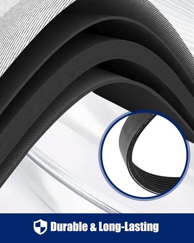 Serpentine Drive Belt Fit for Nissan Altima Pathfinder 2013-2018 Murano Maxima 2016-2020 Quest 2014-2017 Fit for Infiniti QX60 2014-2020 JX35 BMW 750iL 850Ci, Replace 7PK1041 K070407 in Saudi Arabia