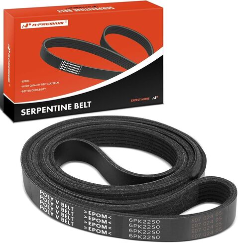 A-Premium 88.58 Inch Engine Serpentine Drive Belt Compatible with Ford F-59 Commercial Stripped Chassis 2011-2015, F-650 2012-2013/2015 & Mazda 6 2006-2008, MX-5 Miata & Lexus SC430 in Saudi Arabia