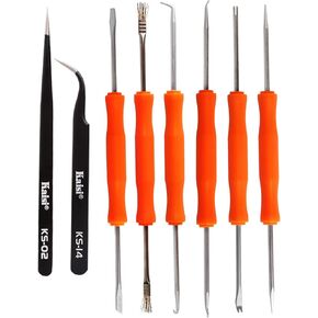 أداة إصلاح مساعدة لحام مزدوجة الجوانب من Kaisiking مكونة من 6 قطع مع ملاقط دقيقة لإصلاح الإلكترونيات واللحام in Kuwait