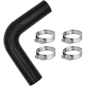 خرطوم عنق حشو وقود البنزين 2 1/4 بوصة مع 4 مشابك - استبدال خرطوم خزان الغاز بطول 15 7/8 بوصة (2.25 بوصة معرف 90 درجة) in Kuwait