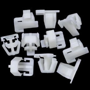 10 قطع من مشابك قولبة جانبية للجسم من Rexka لسيارة Honda Acura 75305-S0A-003 Civic CR-V Odyssey RL TL in Kuwait