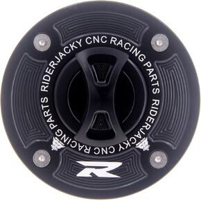 Keyless Gas Cap Fuel Tank Cover For Suzuki GSXR 600 GSXR-750 From 1994-to 2003 | GSXR1000 2001 2002 (Black) in Kuwait