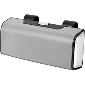 Car Sunglasses Holder for Sun Visor, Button Leather Eyeglass Hanger and Interior Storage Box in Kuwait