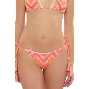 ISABELLA ROSE Women's Coastal Dream Tie Side Bikini Bottom, Cheeky Coverage, Swimwear Separates in Kuwait