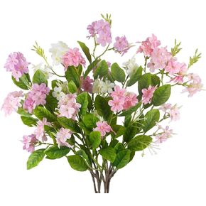 4 Pcs Artificial Flowers for Decoration 34 Inch Faux Silk Spring Summer Flower Branches Long Stem Silk Wildflowers Artificial Flowers Bulk Floral Arrangement for Vase Home Table Centerpieces in Kuwait