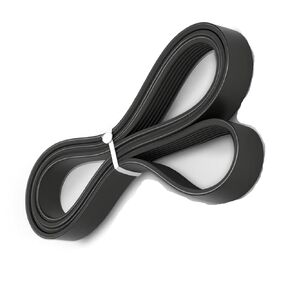 Serpentine Drive Belt Fits for Infiniti QX56 2004-2010 Armada 2005-2015 Pathfinder 2008-2012 Pathfinder Armada 2004 Titan 2004-2015 (V8 5.6L) Replace K070971 7PK2465 5070973 in Kuwait