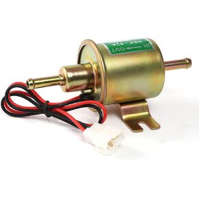 مضخة وقود كهربائية 12 فولت بديلة للبنزين الصلب للدراجات النارية المكربن ​​ATV شاحنة قارب محرك الديزل البنزين HEP02A غاز الضغط المنخفض 2.5-4psi نقل عالمي لجزازة العشب in Kuwait