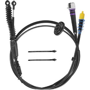 Automatic Transmission Gearshift Control Cable, Gear Shifter Cable Replacement Fit for Chevrolet Silverado 1500 2500 / GMC Sierra 1500 2500 Classic, Replace # 12477640, 905-144 in Kuwait