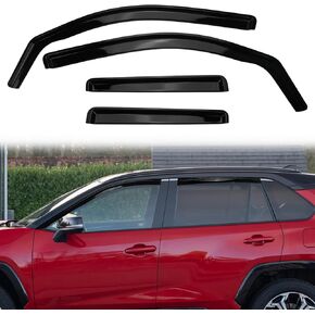 in-Channel Window Visors Rain Guards for 2019-2025 Toyota Rav4, Window Deflectors, Reduce Wind Noise & Weather Protection (4 PCS) in Kuwait