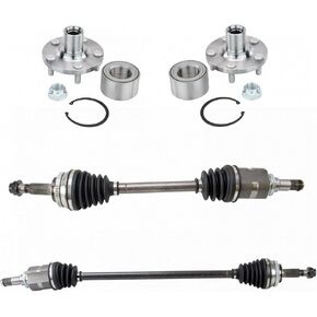 مجموعة نظام الدفع الأمامي للسائق والراكب، مجموعة محور العجلة CV، مجموعة محور العجلة المحملة ومجموعة المحور المتوافقة مع 2009-2018 Toyota Corolla 2009-2013 Matrix in Kuwait